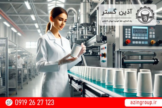 Productivity in paper cup production